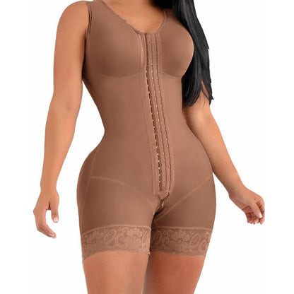 Fajas Colombianas Post Surgery Shapewear Compression laihdutus vyötärö nainen tasainen vatsa pitsi Shaper Skims shortsit Bodyshaper