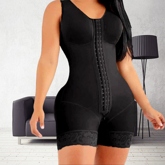 Fajas Colombianas Post Surgery Shapewear Compression laihdutus vyötärö nainen tasainen vatsa pitsi Shaper Skims shortsit Bodyshaper